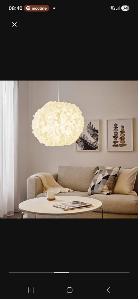 VINDKAST hanglamp van IKEA, Ophalen of Verzenden, Zo goed als nieuw