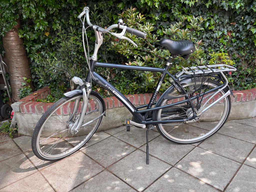 Batavus fiets - Mambo herenfiets blauw met 8 versnellingen, Fietsen en Brommers, Ophalen, Versnellingen, Batavus, Zo goed als nieuw