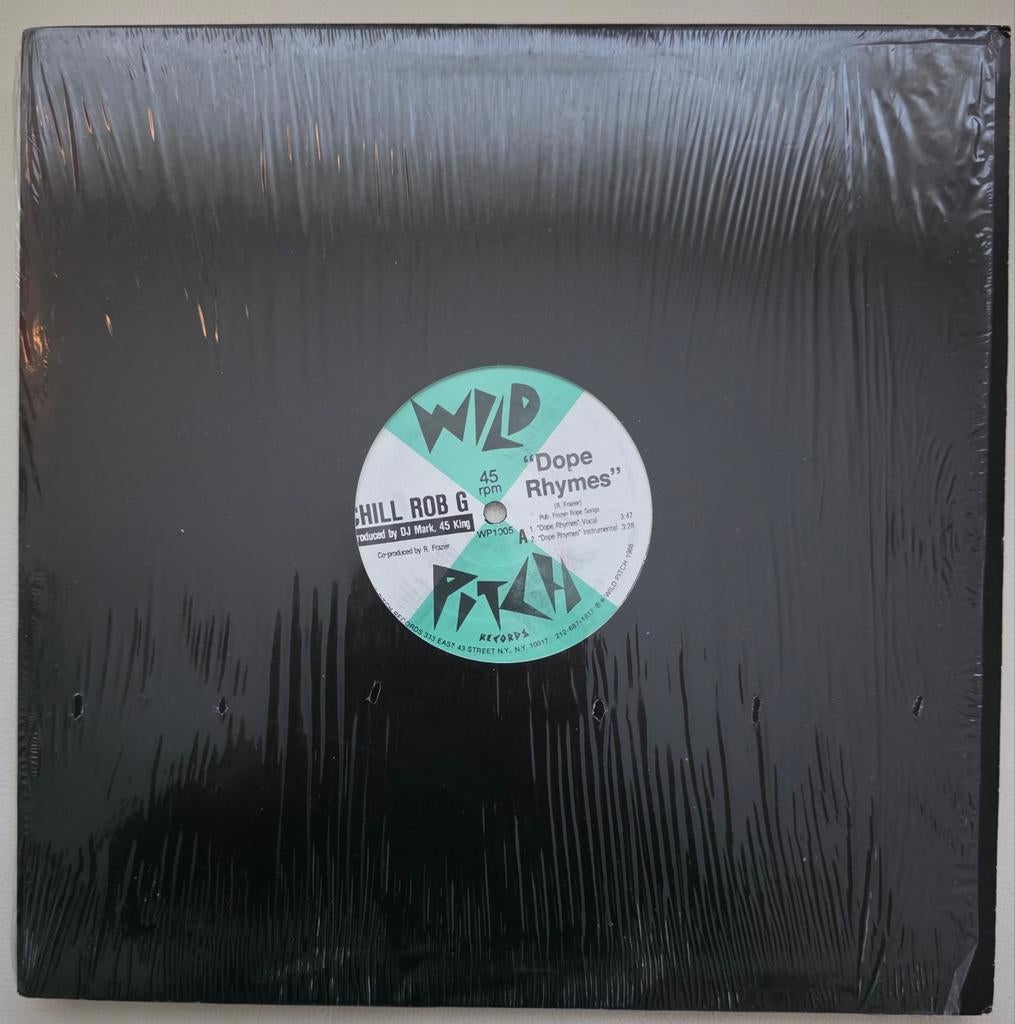 CHILL ROB G 12-inch @ WILD PITCH LABEL, Verzenden