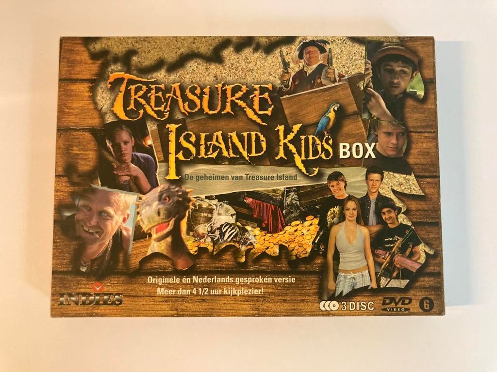 Treasure Island Kids Box, 2008 / 3xDVD /3 films in schatkist, Alle leeftijden, Ophalen of Verzenden, Zo goed als nieuw, Boxset