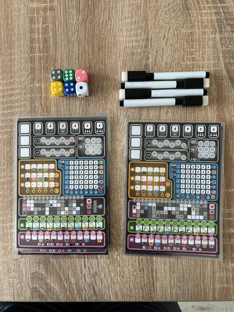 Clever4ever geplastificeerde score kaarten, Ophalen of Verzenden, Nieuw
