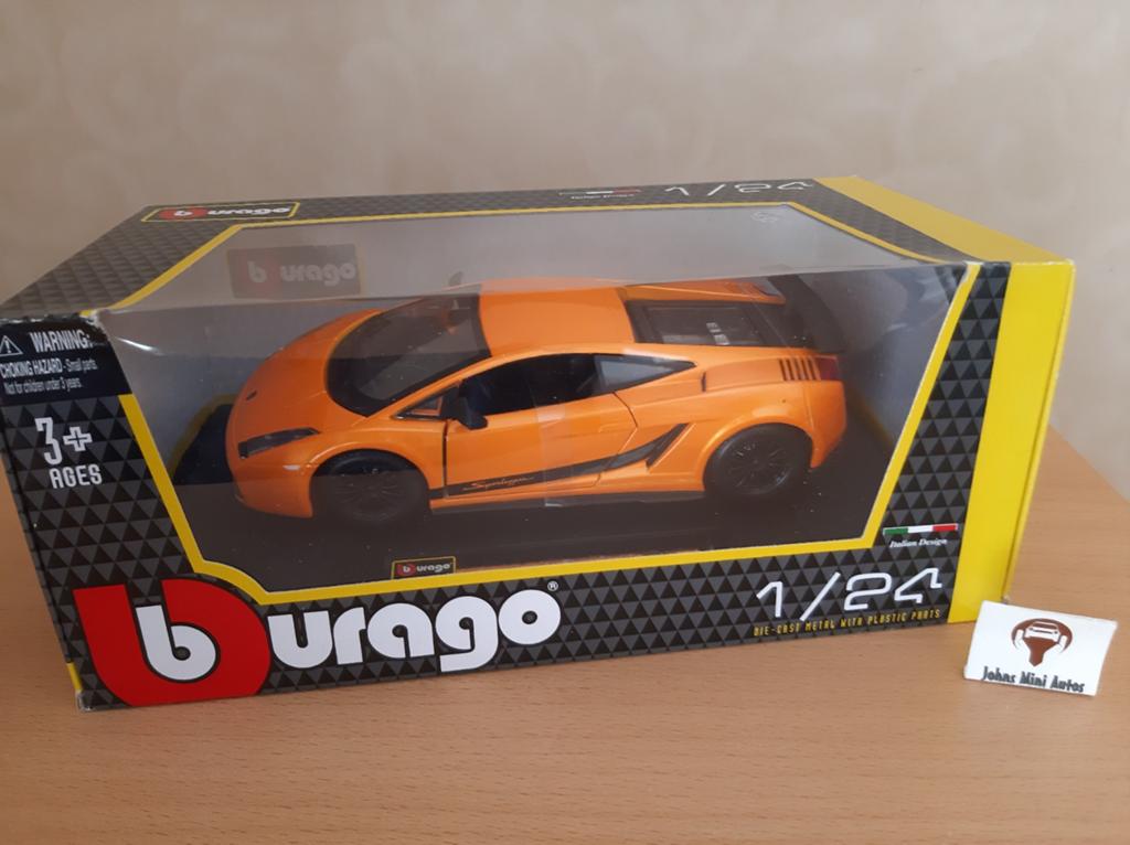 Lamborghini Gallardo Superleggera van Bburago 1:24, Auto, Nieuw, Ophalen of Verzenden, Bburago