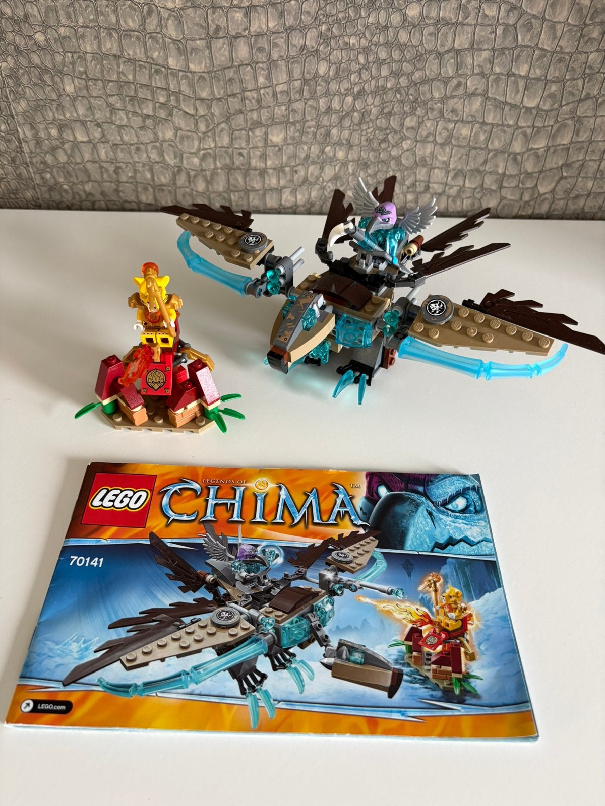 Lego 70141 Chima Vardy's ijszweefvlieger, Kinderen en Baby's, Speelgoed | Duplo en Lego, Overige thema's, Lego, Compleet, Ophalen of Verzenden