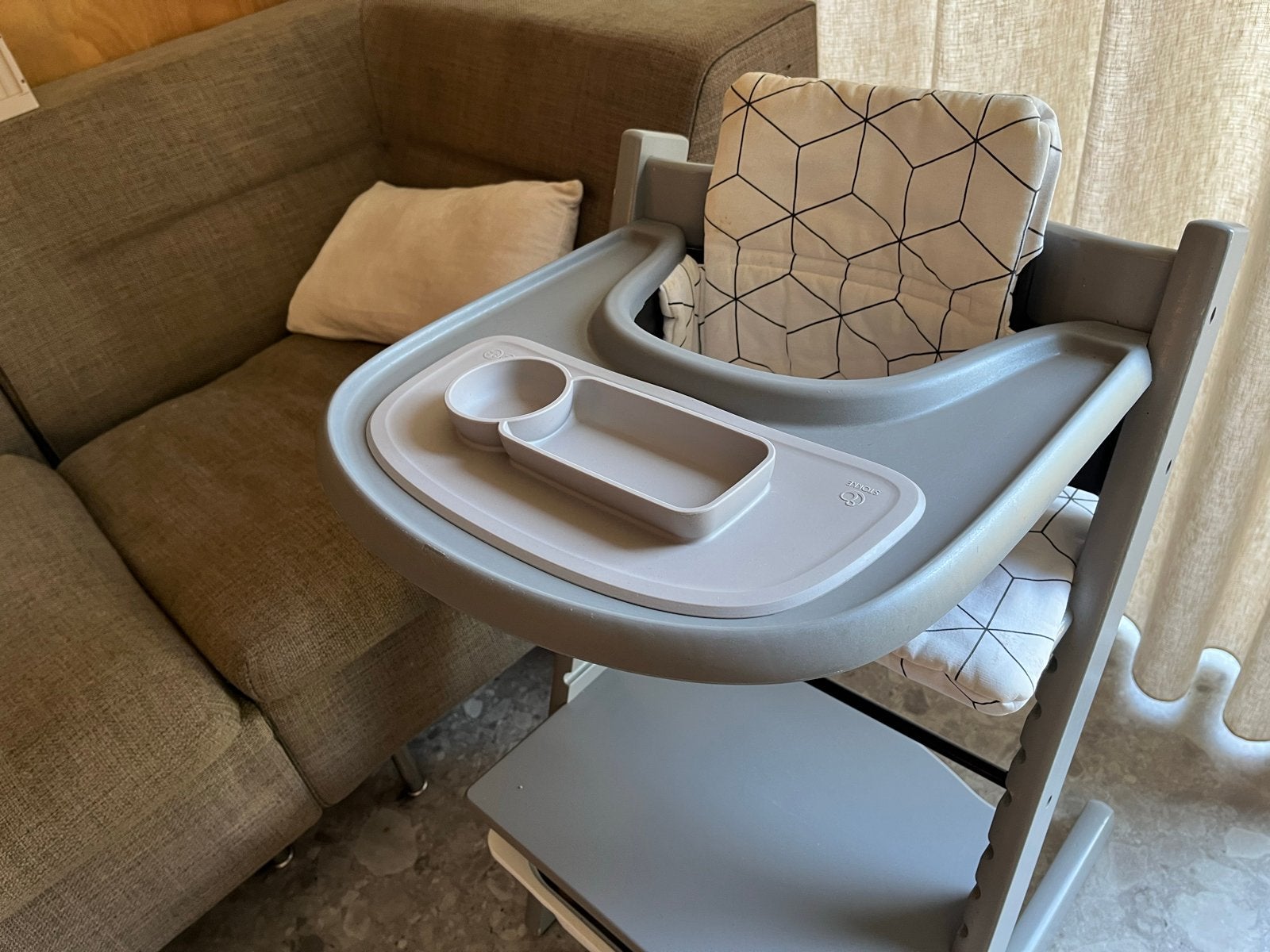 Stokke Tripp Trapp Placemat met vakjes, Ophalen of Verzenden, Zo goed als nieuw