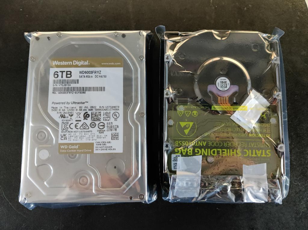 Western Digital Gold 6TB SATA WD6003FRYZ [HDD-1571] 30-4, Computers en Software, Harde schijven, Ophalen of Verzenden, Refurbished