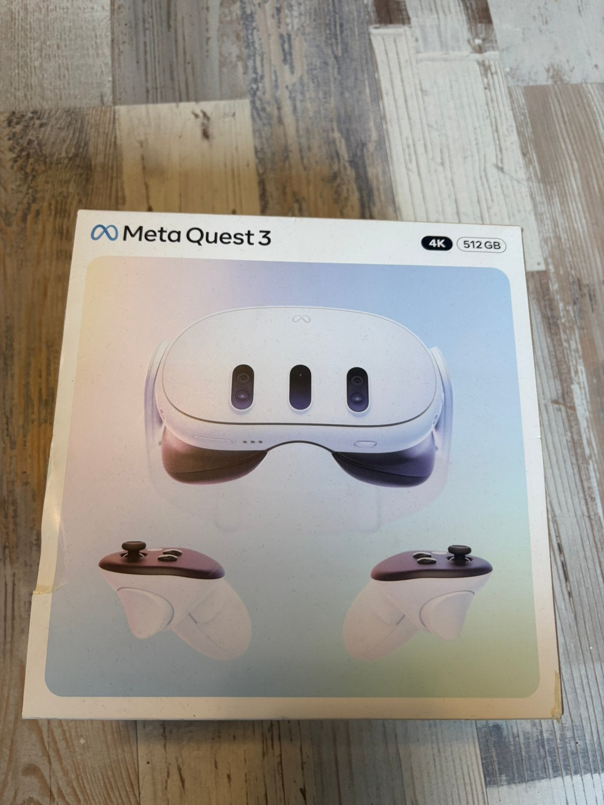 Meta Quest 3, Spelcomputers en Games, Ophalen of Verzenden, Zo goed als nieuw, VR-bril, Overige platformen