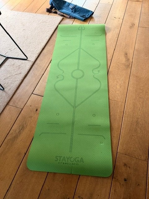 yogamat met tas, Ophalen of Verzenden, Gebruikt, Yogamat