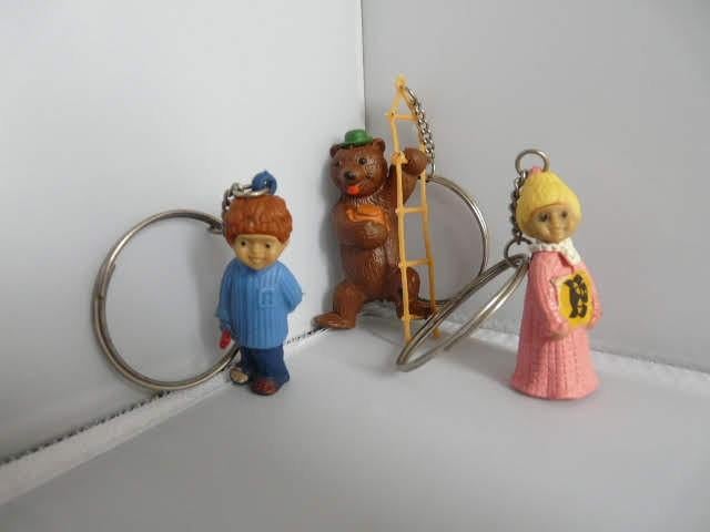 Sleutelhangers # Barendje, Klaasje en Pimpernel, Ophalen of Verzenden, Zo goed als nieuw, Knuffel of Figuurtje