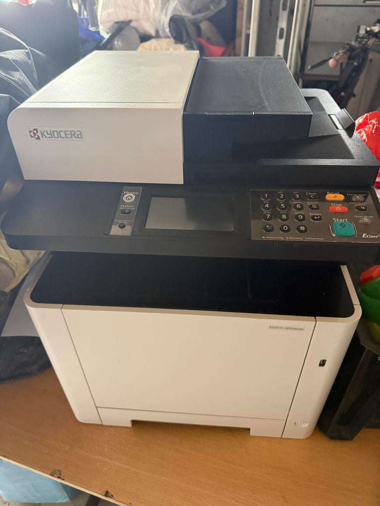 Kyocera ECOSYS M5526cdn – Zo goed als nieuw + Toners, Computers en Software, Printers, Zo goed als nieuw, Scannen, Ophalen