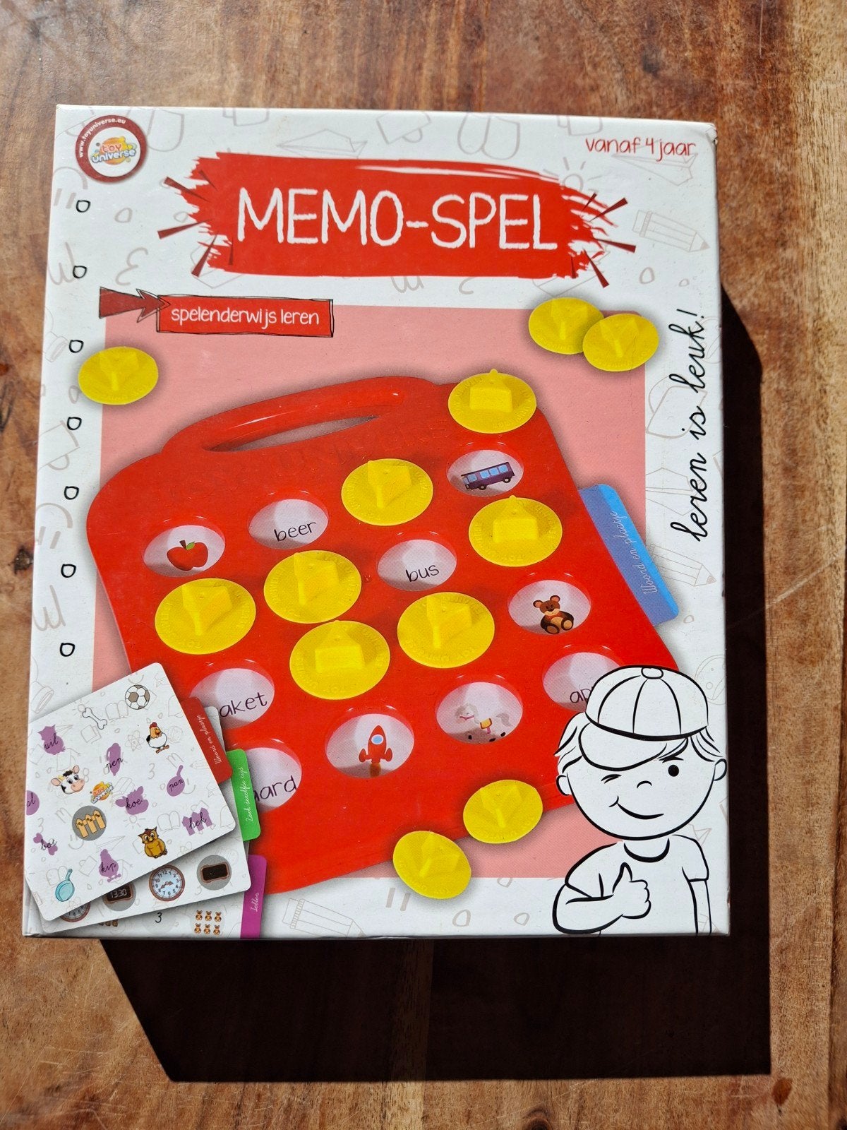 Memo-spel 4+, Ophalen, Zo goed als nieuw, Taal en Lezen