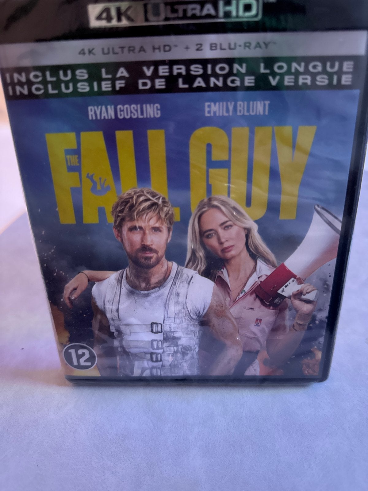 The Fall Guy 4K Ultra HD + 2 Blu-ray (Inclusief Lange Versie, Nederlands, Film, Ophalen of Verzenden, Zo goed als nieuw