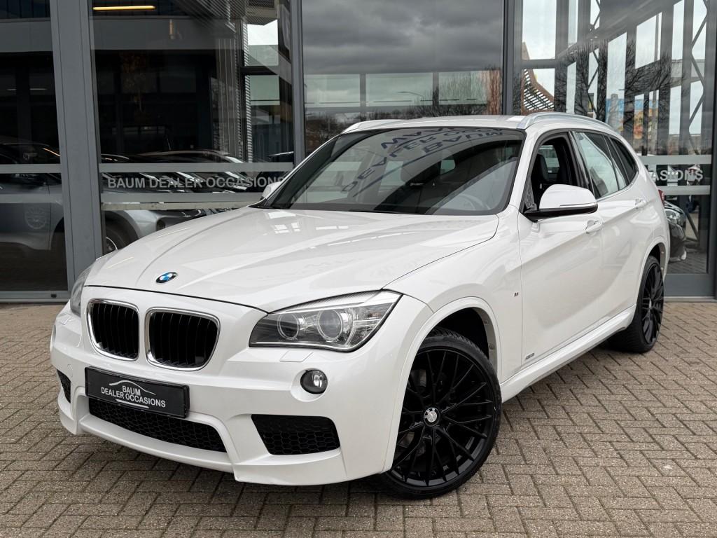 Bmw X1 SDRIVE20I HIGH EXEC.M SPORT AUTOMAAT LEER NAVI PDC, Euro 6, 4 cilinders, Wit, 184 pk