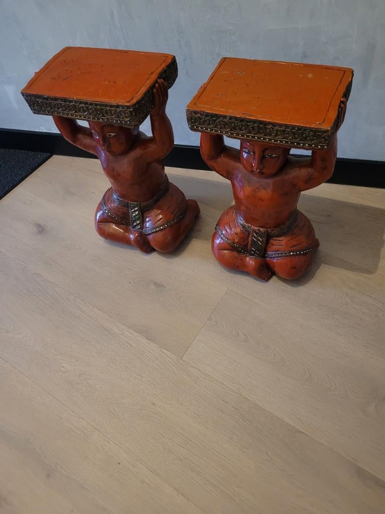 Bijzettafels, Ophalen of Verzenden, Rond, Minder dan 55 cm, 45 tot 60 cm