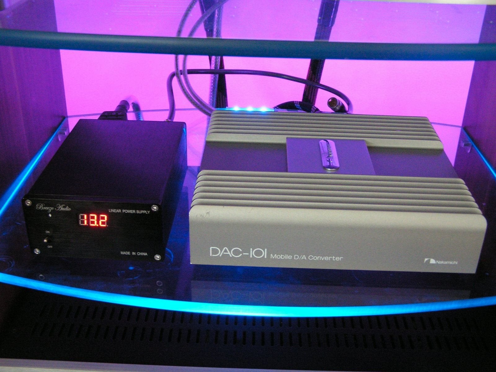 Nakamichi DAC 101 2x TDA1541S1, Lme49720ha + voeding high-En, Ophalen of Verzenden, Zo goed als nieuw