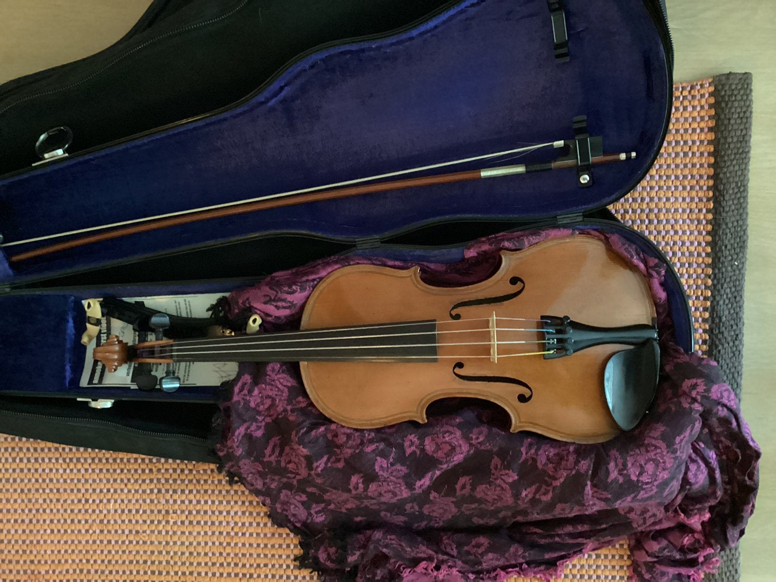 Viool, 4/4, ca 100 jaar oud, handgebouwd, Duitsland, Muziek en Instrumenten, Ophalen, Gebruikt, Viool, 4/4-viool
