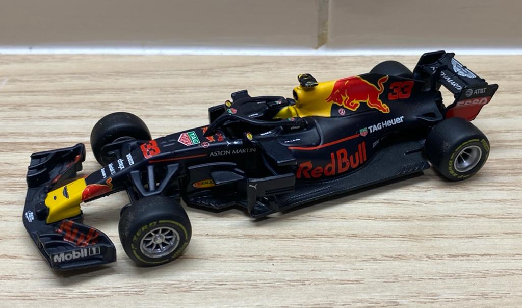 Bburago 1:43 - Red Bull RB14 2018, Max Verstappen, Ophalen of Verzenden, Zo goed als nieuw, Formule 1