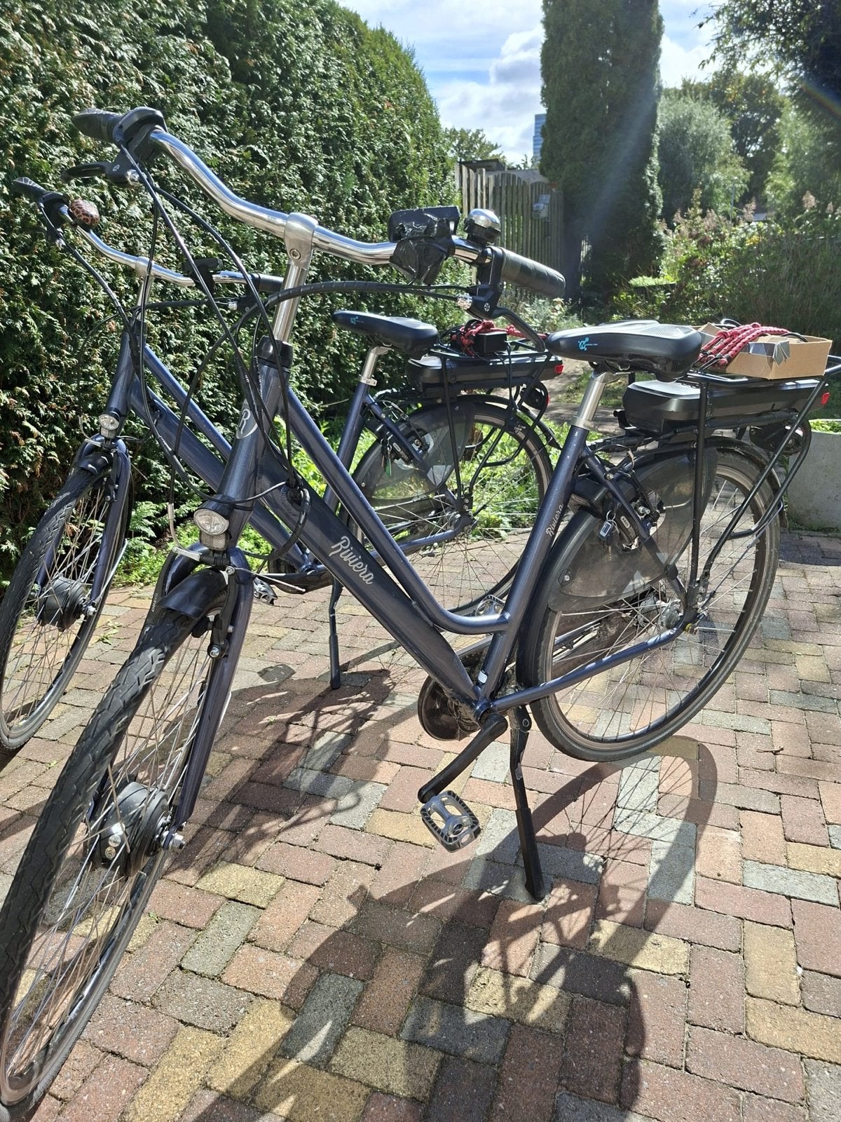 2x Riviera E-bikes met goede accu's en laders, Ophalen, Gebruikt, 50 km per accu of meer, Overige merken