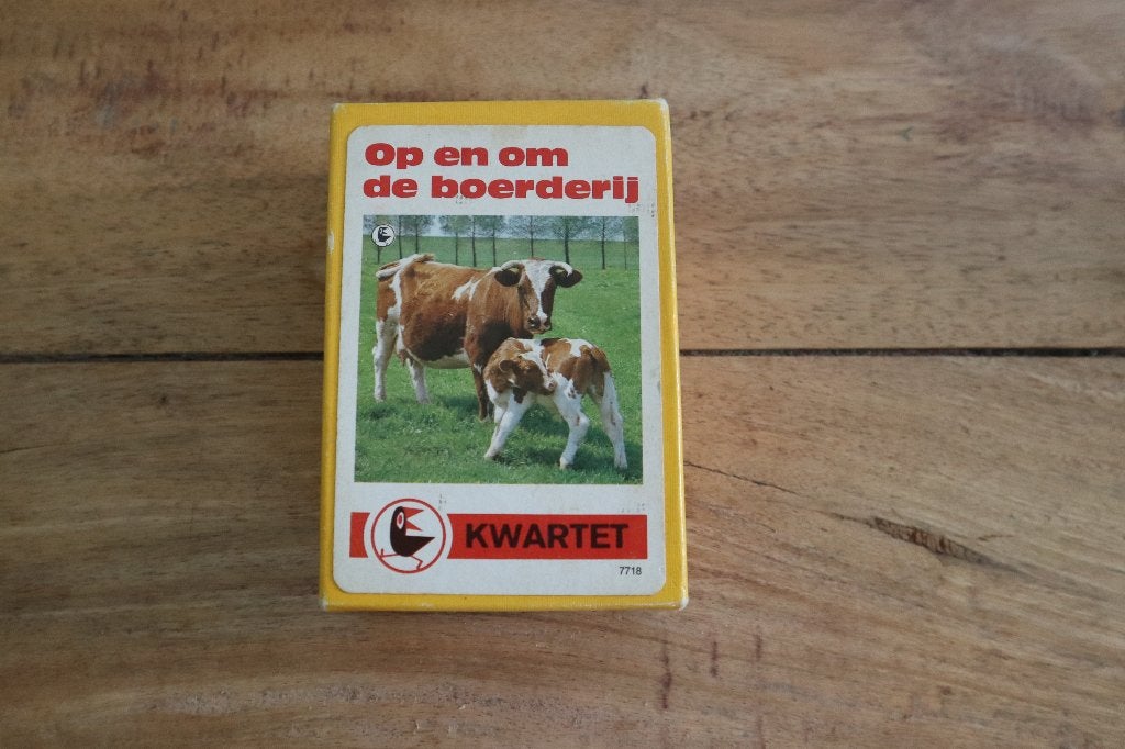 Raaf kwartet spel Op en om de boerderij, Ophalen of Verzenden, Gebruikt, Kwartet(ten)