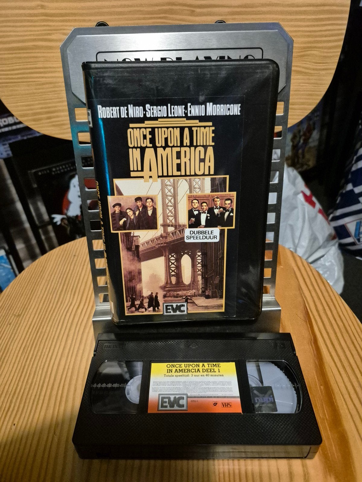 VHS Once Upon a Time in America - NL ondertiteld (EVC), Nederlands ondertiteld, Gebruikt, Drama, Ophalen of Verzenden