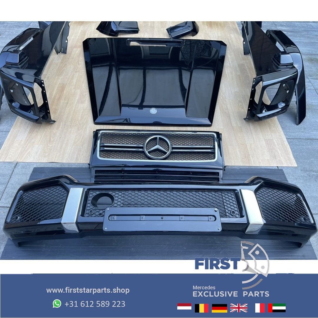 W463 G63 AMG VOORKOP Mercedes 463 2016 G55 G63 G65 AMG ORIGI, Gebruikt, -, Voor, Ophalen of Verzenden