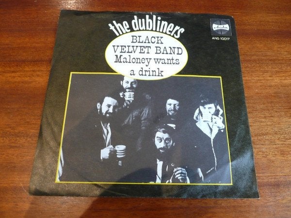 The Dubliners – Black Velvet Band  irish folk sixties, Cd's en Dvd's, 7 inch, Ophalen of Verzenden, Zo goed als nieuw, Pop