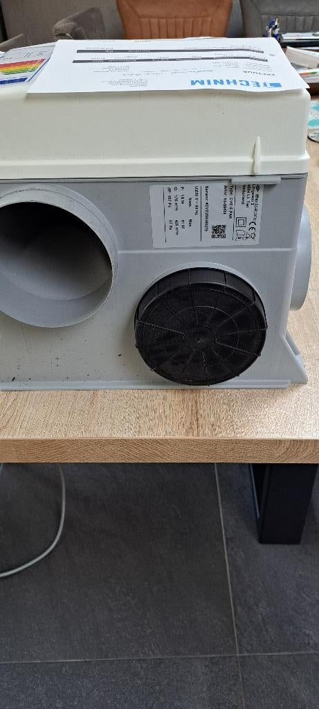 Mechanische ventilatie ITHO Daalderop CVE-S ECO Perilex, Ophalen, Zo goed als nieuw, Afzuiger