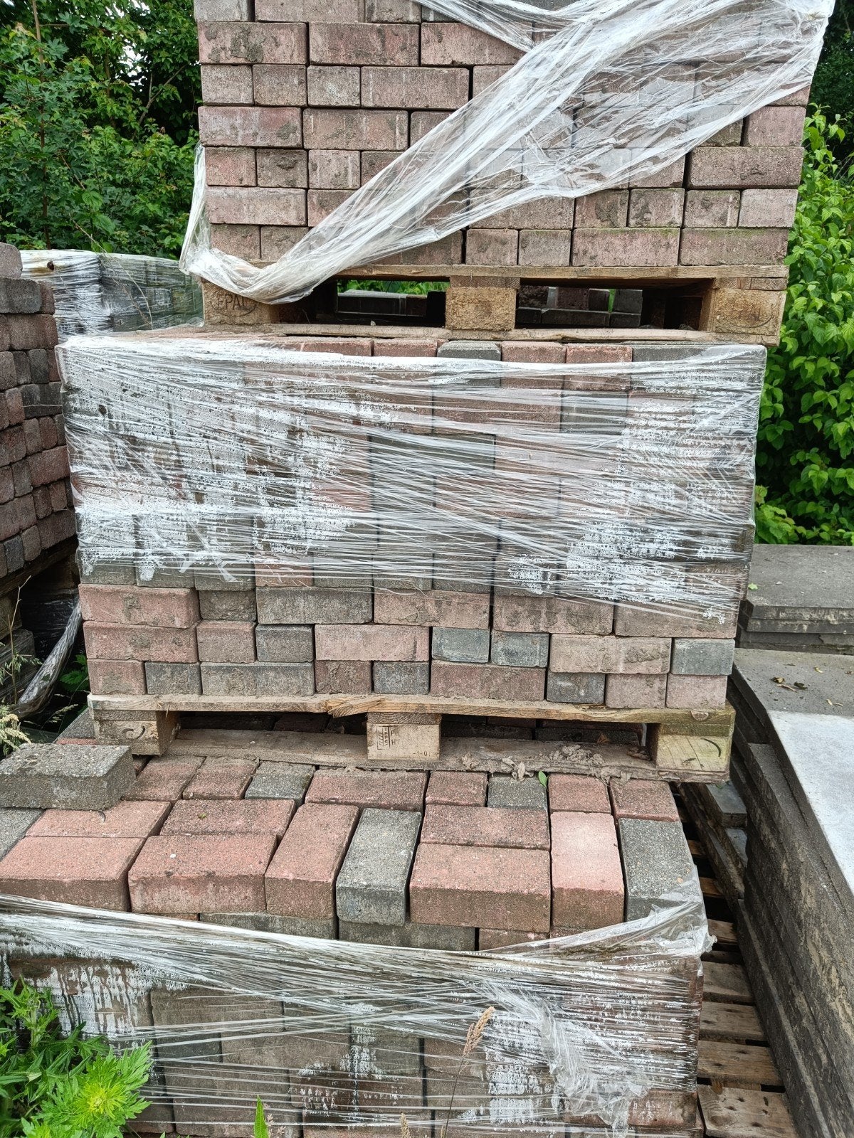 Gebruikte bestrating, div soorten, Tuin en Terras, Ophalen, Gebruikt, Beton, Klinkers