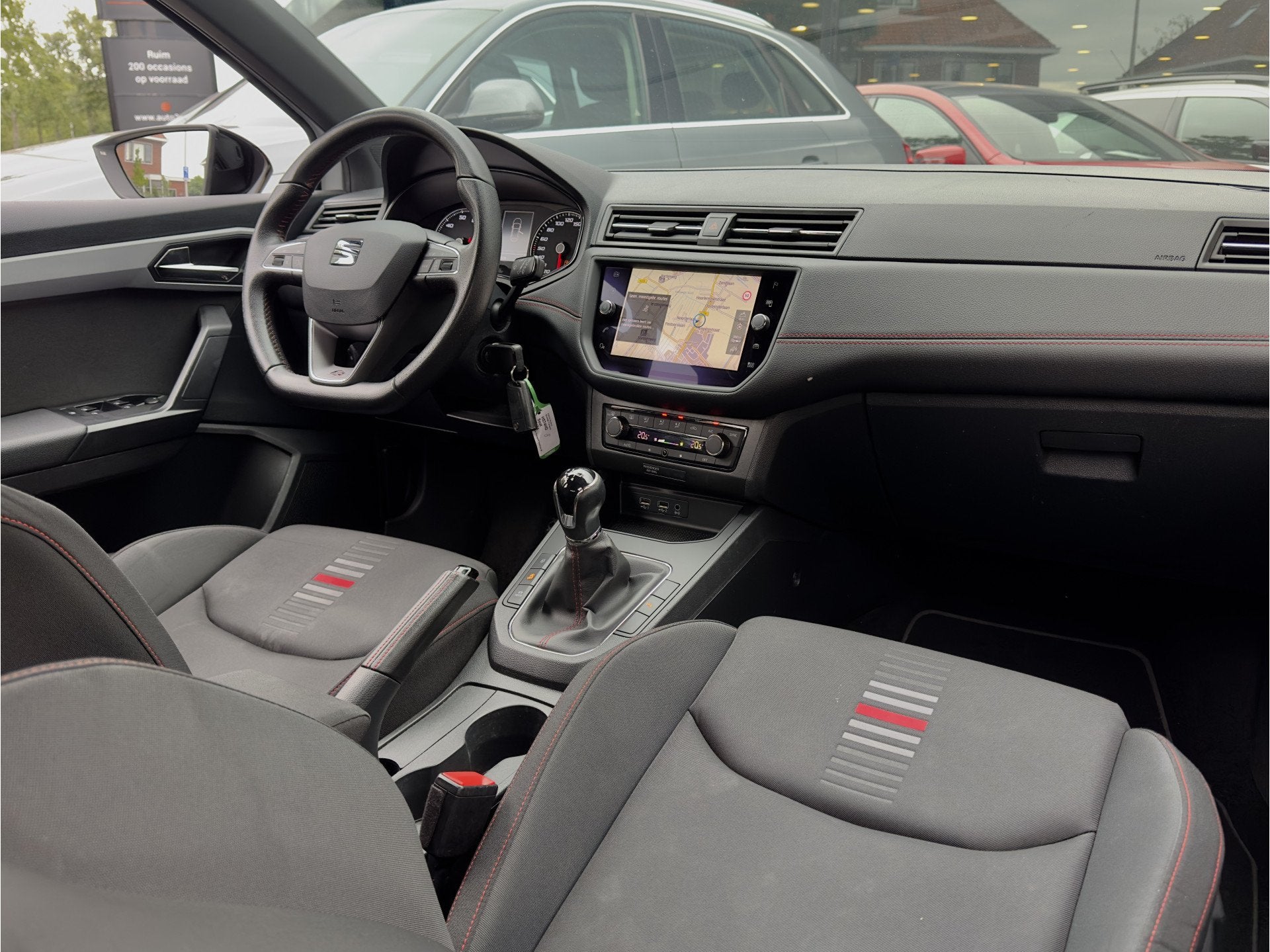 SEAT Ibiza 1.0 TSI FR INTENSE NAVI CAMERA APPLE-CARPLAY LED, Voorwielaandrijving, Euro 6, Origineel Nederlands, Handgeschakeld
