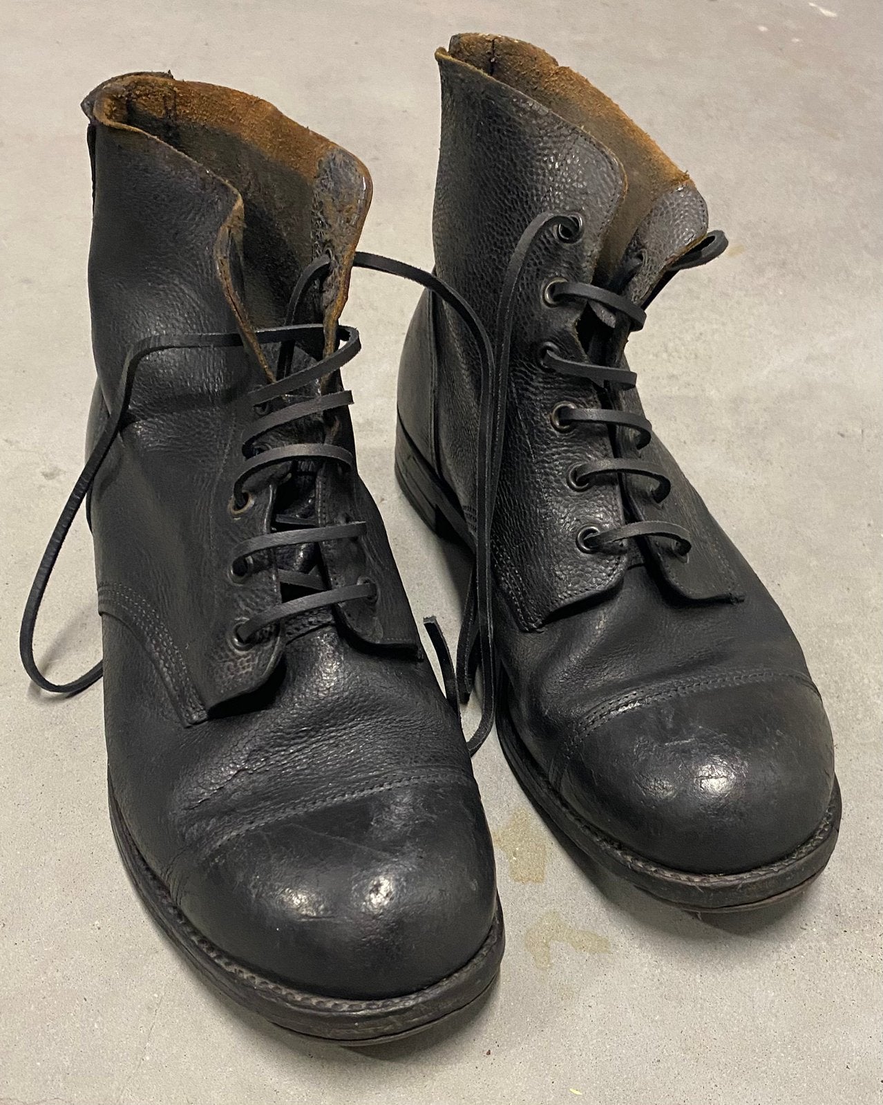 Britse Ammo Boots - 1941, Verzamelen, Ophalen of Verzenden, Landmacht, Engeland, Kleding of Schoenen