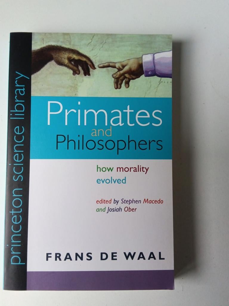 Primates and Philosophers Frans de Waal, Boeken, Ophalen of Verzenden, Zo goed als nieuw, Frans de Waal