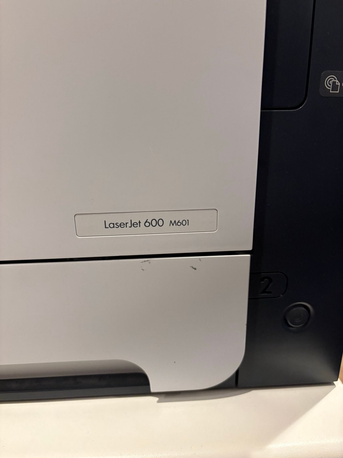HP LaserJet 600 M601 Laserprinter - Zwart-wit, Ophalen, Zwart-en-wit printen, Printer, Zo goed als nieuw