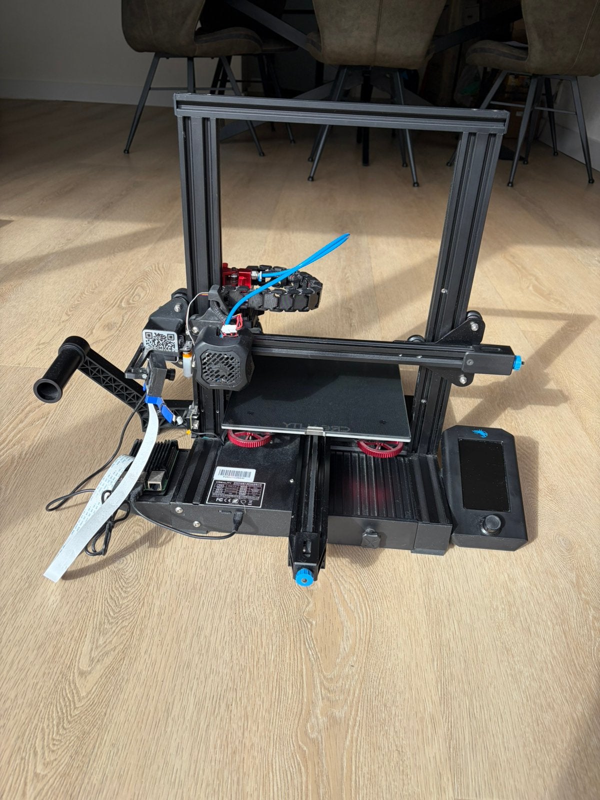 Ender 3 V2 met OctoPrint (Raspberry Pi 3 + camera) & BLTouch, Computers en Software, 3D Printers, Zo goed als nieuw, Filament