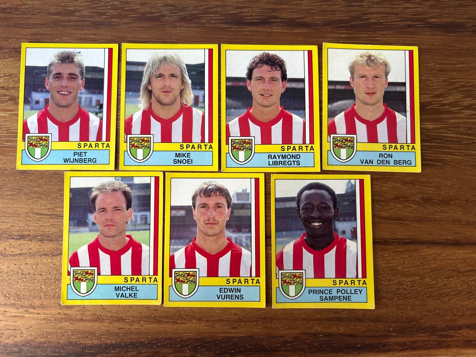 Panini Voetbal 1990 Sparta Rotterdam, Ophalen of Verzenden, Gebruikt, Stickers en Plaatjes