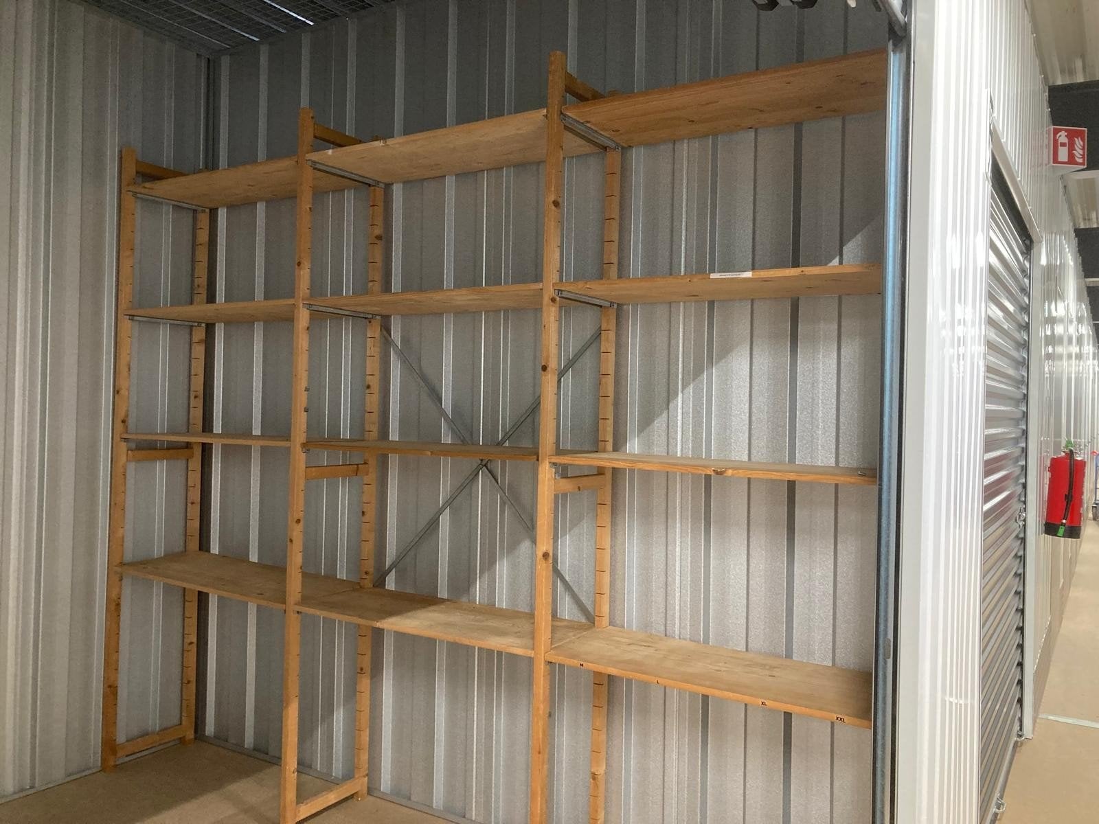 Houten stellingkast - Ideaal voor opslag, Huis en Inrichting, Ophalen, Gebruikt