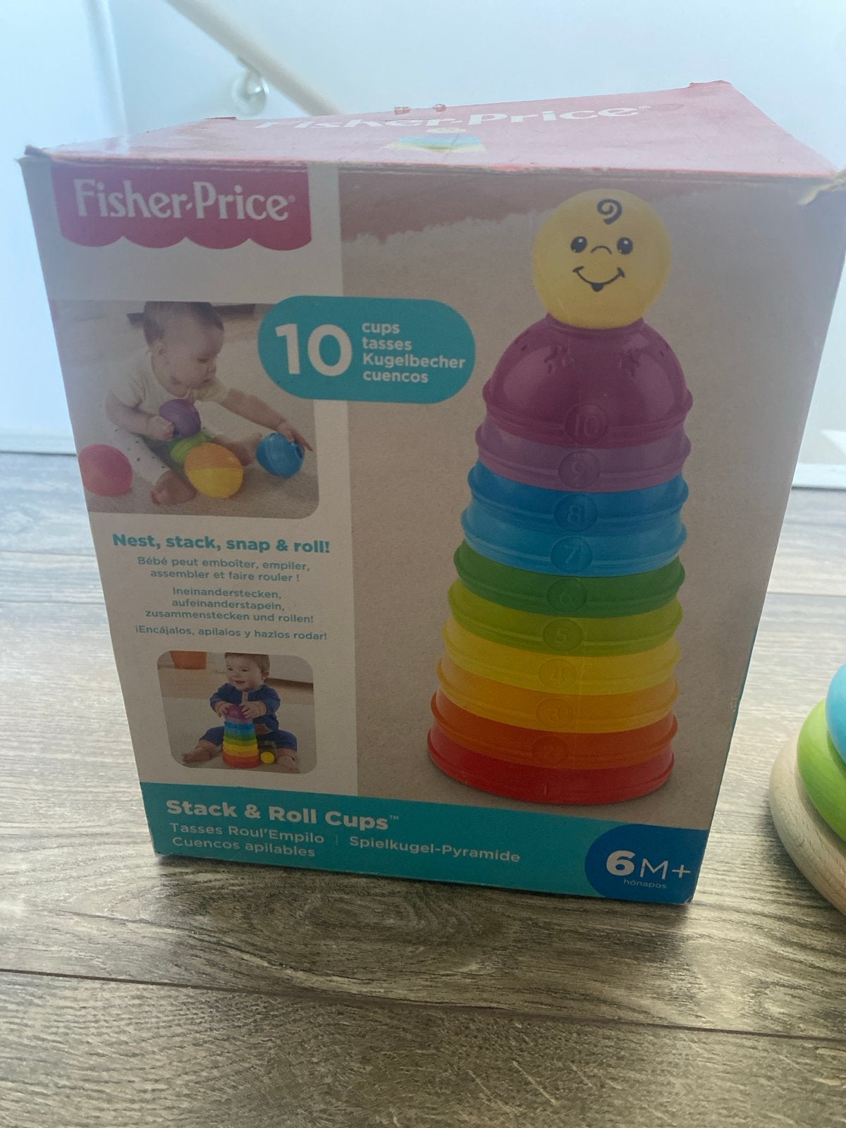 Fisher-Price Stapel & Rol Bekers - Educatief Speelgoed, Ophalen of Verzenden, Zo goed als nieuw, Overige typen