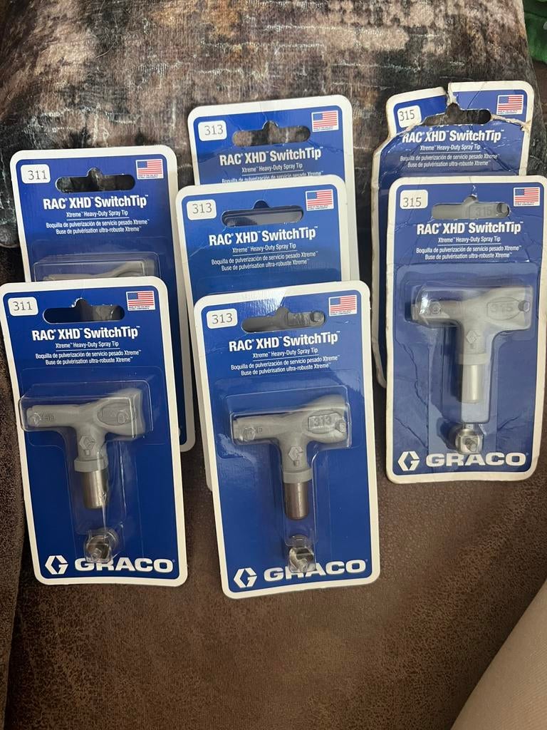 Graco swichttips en filters, Ophalen of Verzenden, Nieuw, Verfspuit of Verfpomp