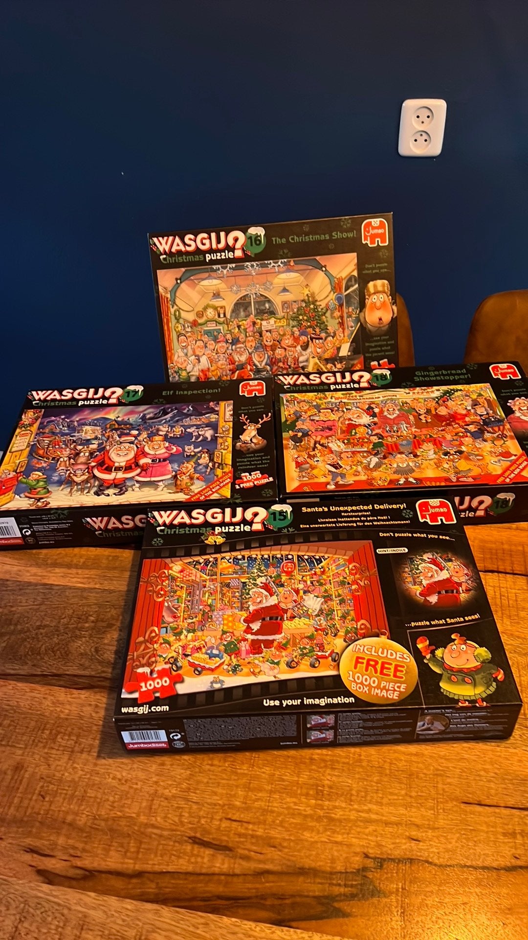 Heel veel Wasgij puzzels, Ophalen, 500 t/m 1500 stukjes, Zo goed als nieuw