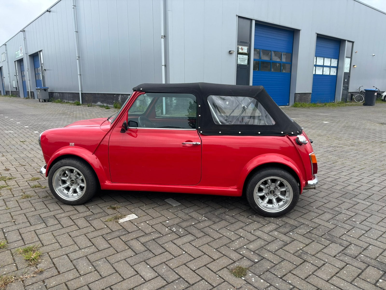 Mini 1978 Rood, Voorwielaandrijving, Stof, 4 cilinders, Cabriolet