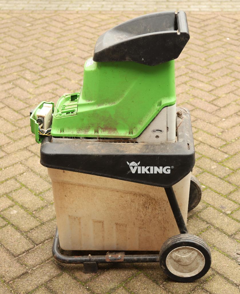 Viking hakselaar, defect, Ophalen, Met opvangbak, Elektrisch, Gebruikt