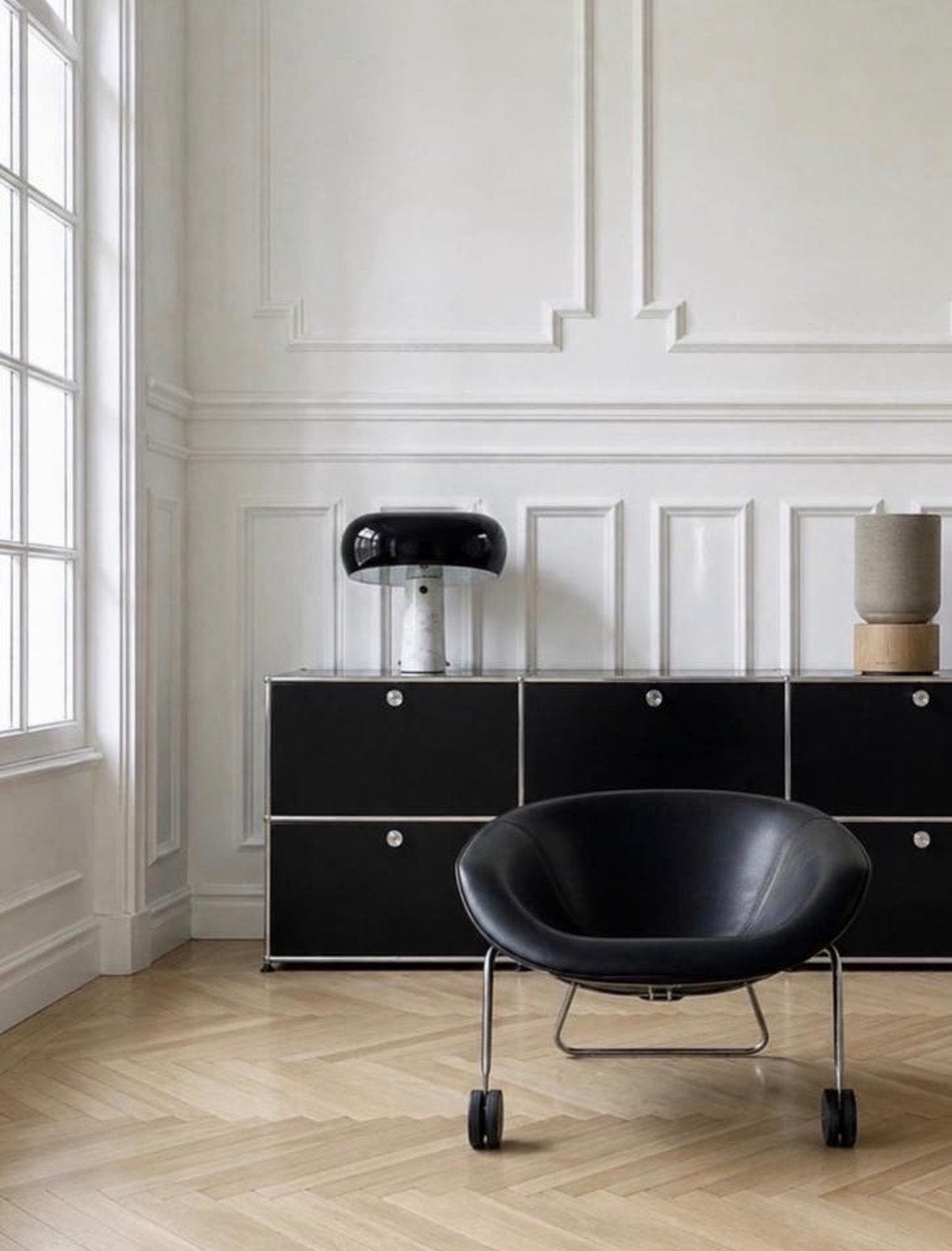 Mart Armchair by Antonio Citterio for B&B Italia, ca2003, Huis en Inrichting, Fauteuils, Zo goed als nieuw, Leer, Metaal, Ophalen