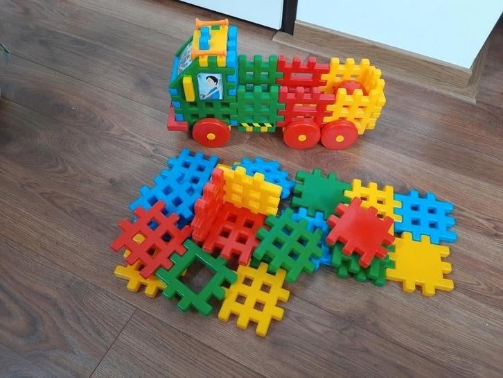 Wafelblokken speelgoed, Ophalen of Verzenden, Gebruikt, Overige merken