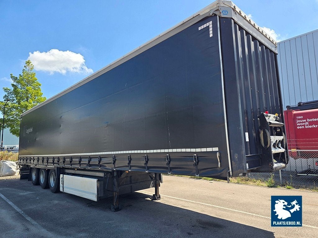 FAILLISSEMENTSVEILING KRONE schuifzeiloplegger, truckwash, Bedrijf, Aanhangers en Opleggers, Te koop