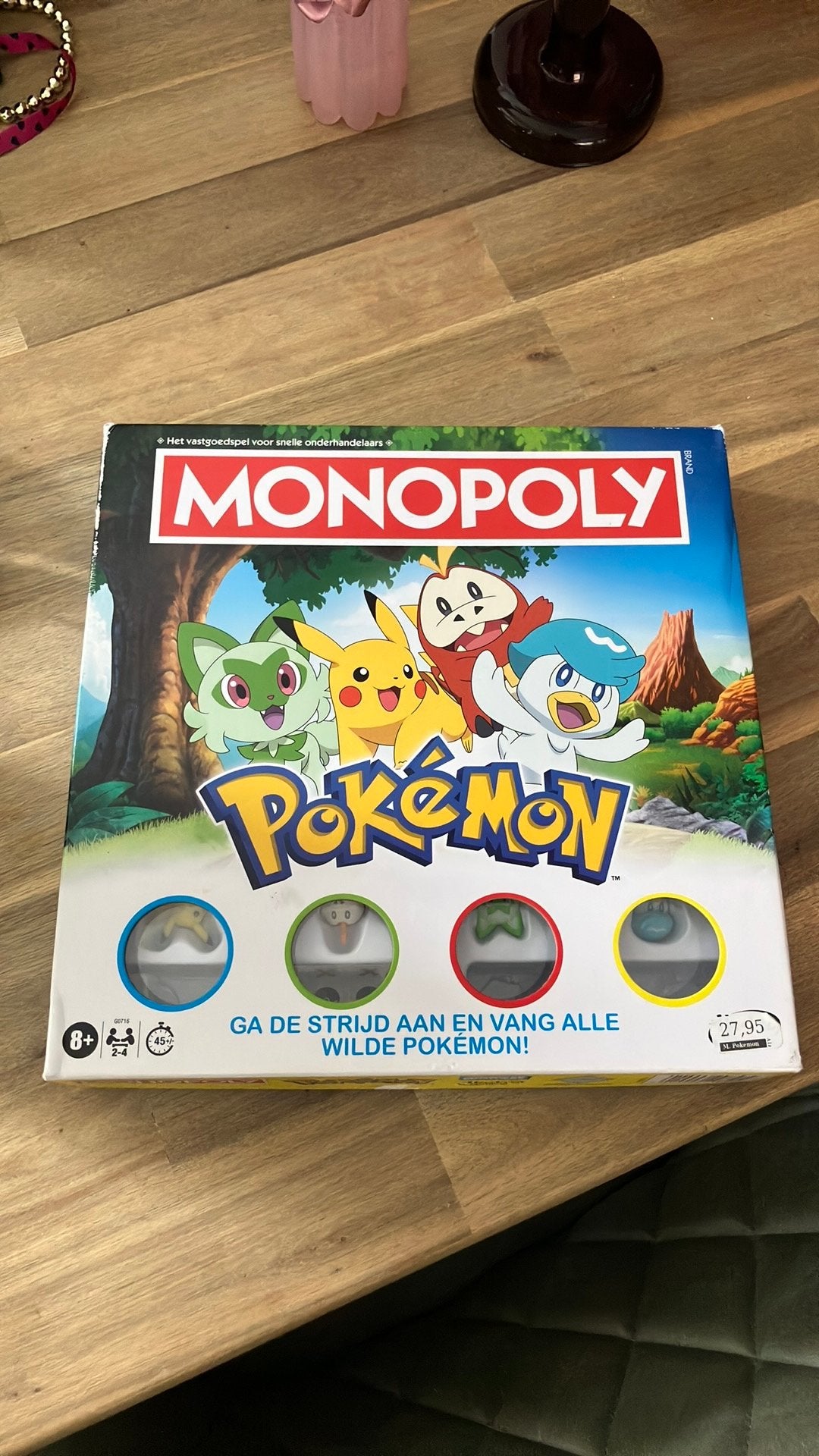 Pokemon monopoly, Ophalen, Zo goed als nieuw