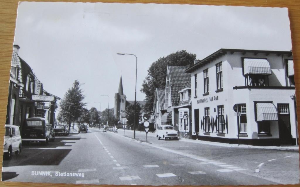 Bunnik - Stationsweg - 1968, Verzenden, 1960 tot 1980, Gelopen, Utrecht