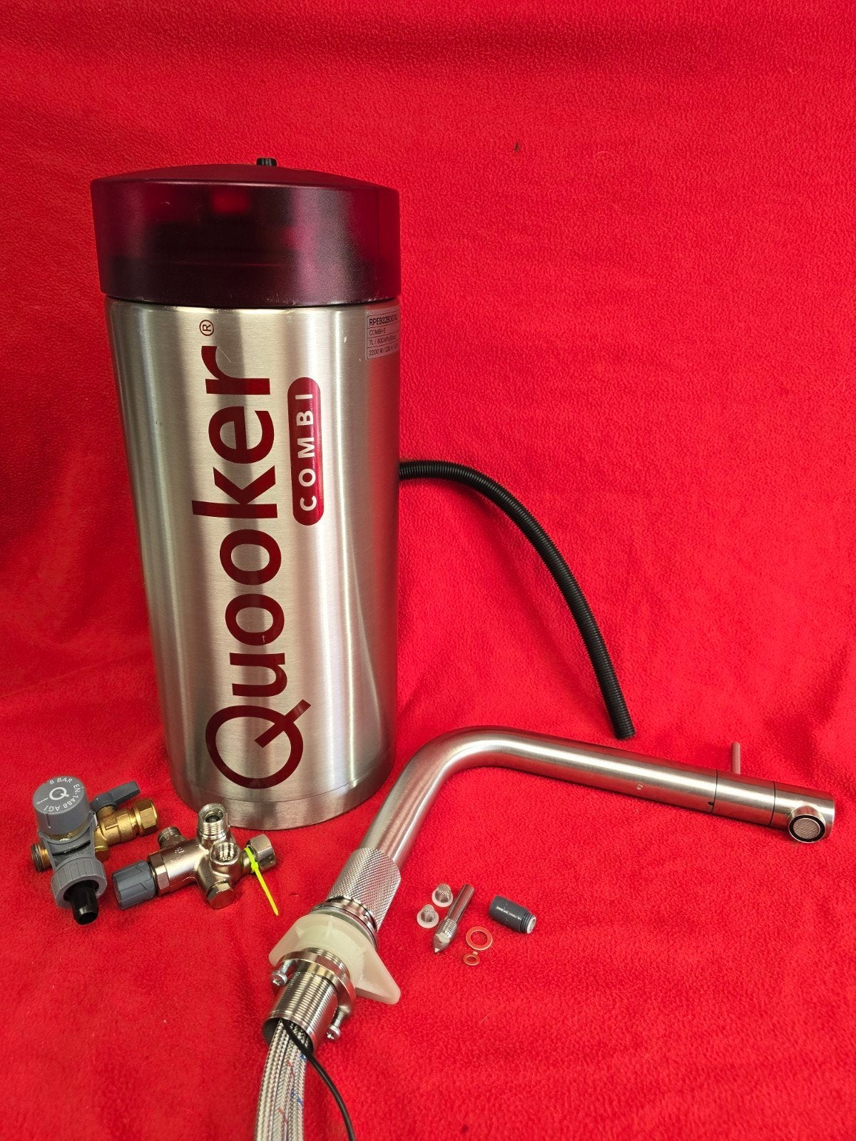 Combi Quooker 2.2 met een FRONT RVS  kraan, Huis en Inrichting, Keuken | Keukenelementen, Ophalen, Minder dan 50 cm, Gebruikt