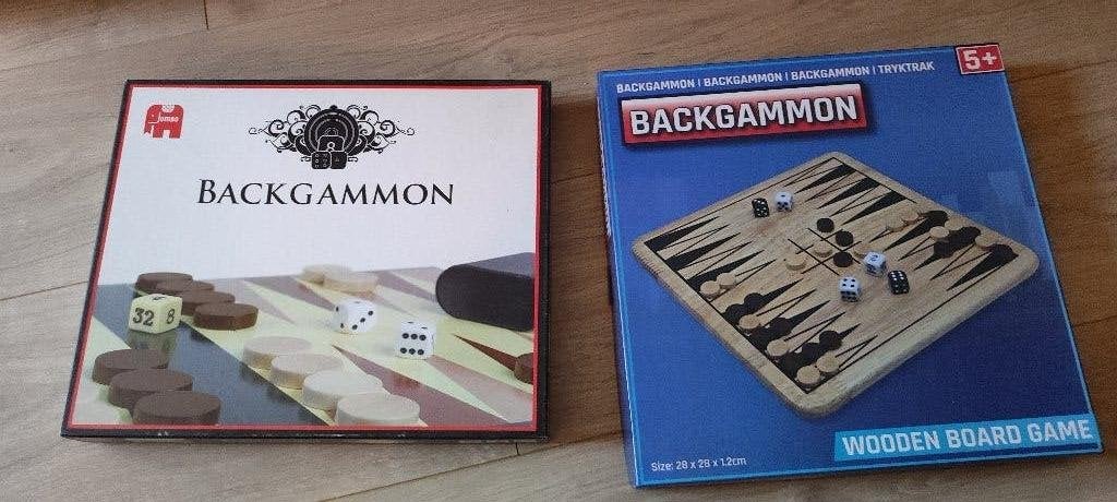 Backgammon bordspel, Ophalen, Zo goed als nieuw