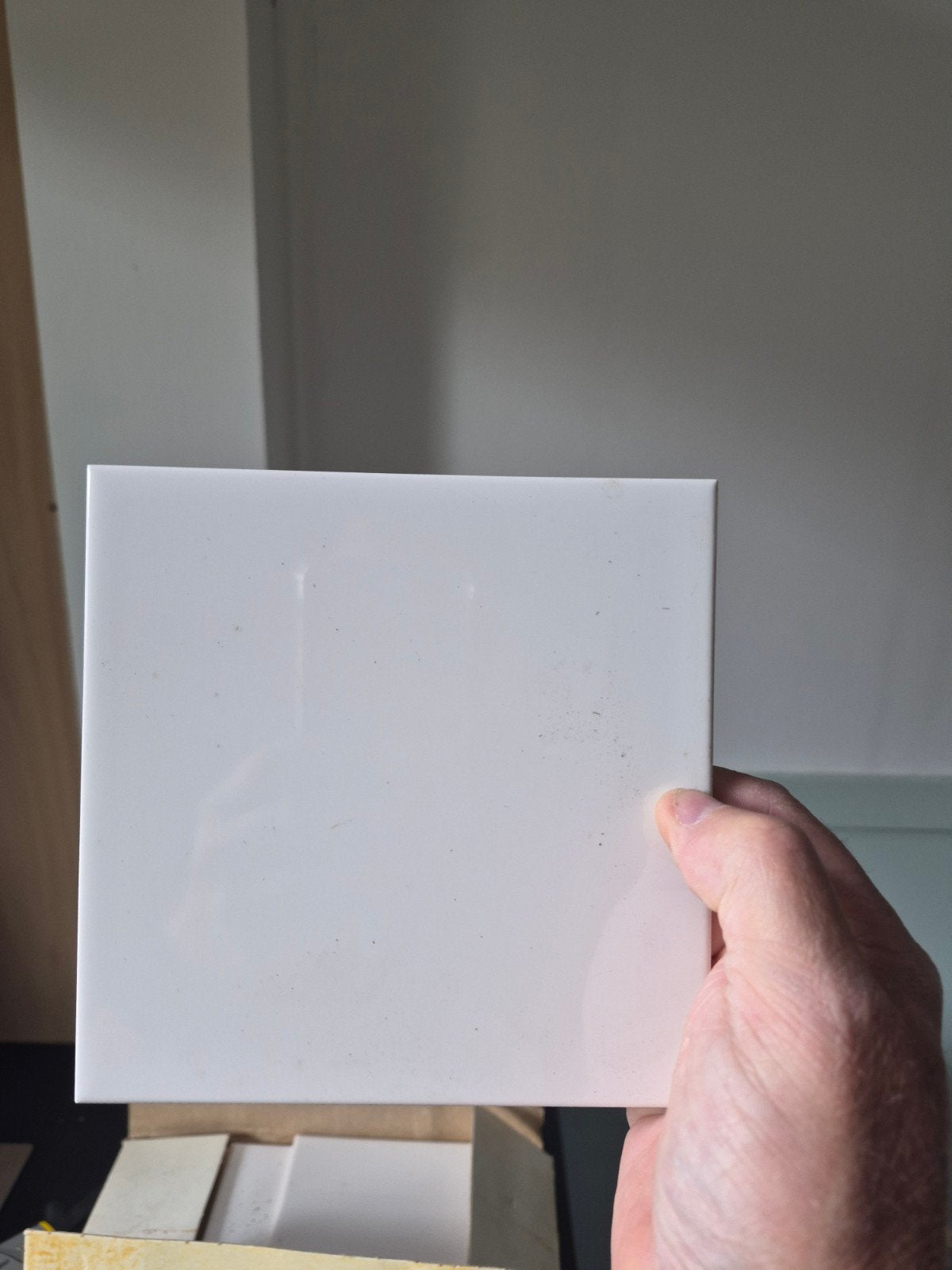 Witte wandtegels 15x15 cm - Nieuw in doos, Ophalen