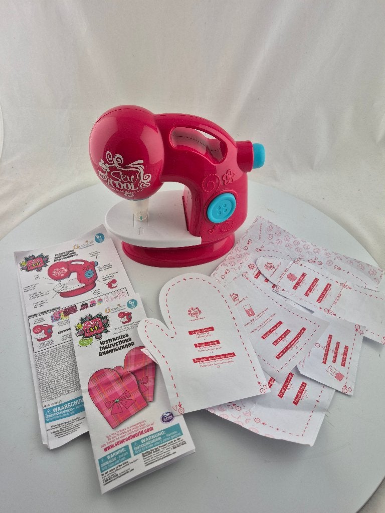 Kinderspeelgoed  naaimachine Sew Cool, Ophalen of Verzenden, Zo goed als nieuw, Knutselen