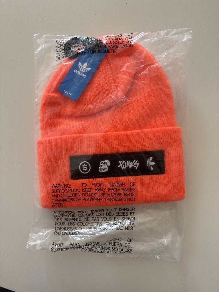 Adidas Originals x gmoney Beanie muts Into the Metaverse NFT, Nieuw, Overige maten, Ophalen of Verzenden, Adidas