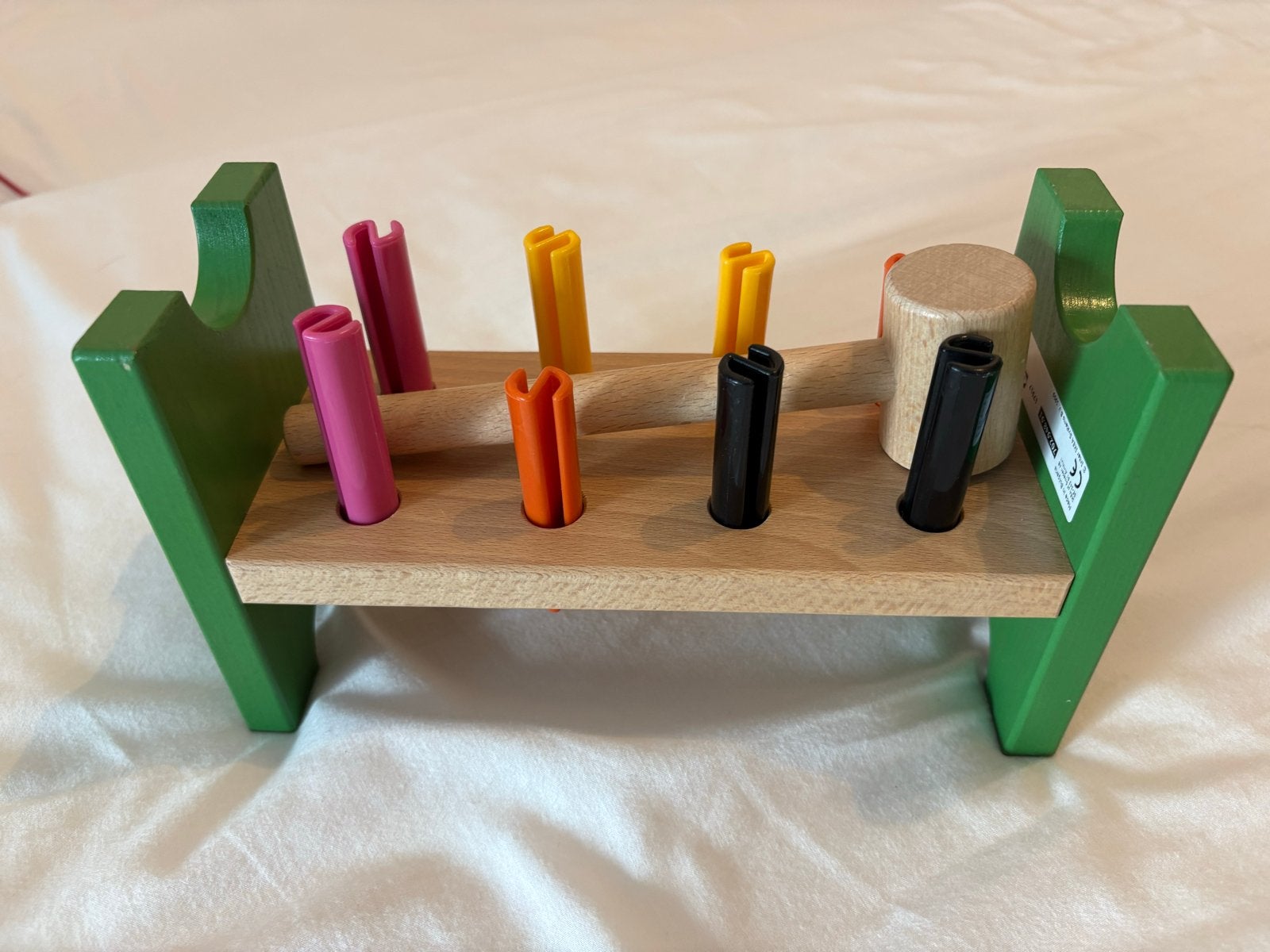 Houten hamertje tik speelgoed, Ophalen of Verzenden, Zo goed als nieuw, Overige typen